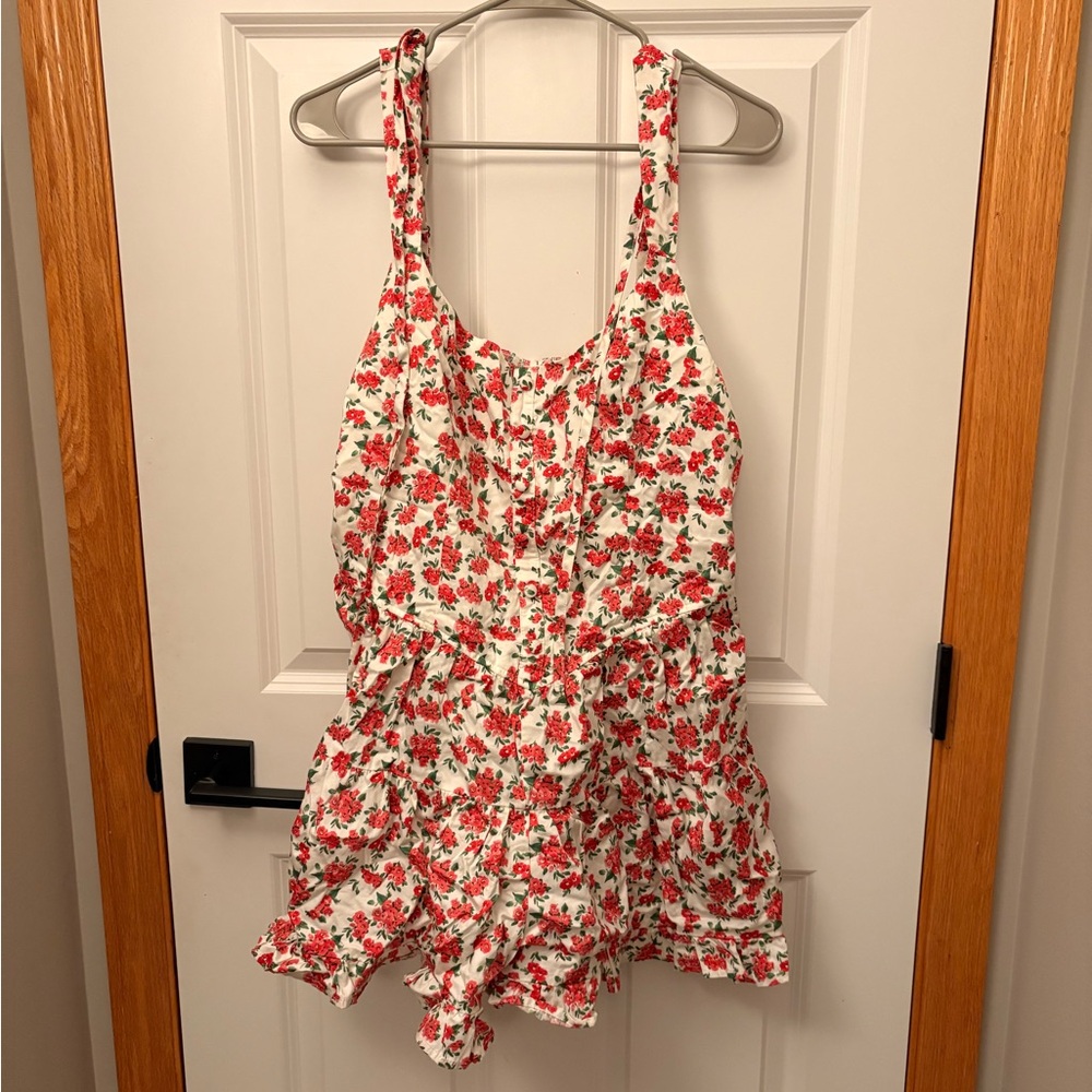 Wild Fable Red Floral Camisole Dress
